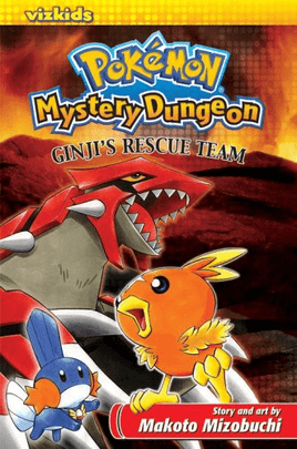 Pokemon Mystery Dungeon Ginji's Rescue Team - The Mage's Emporium The Mage's Emporium All Manga Viz Media Used English Manga Japanese Style Comic Book