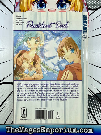 President Dad Vol 3 - The Mage's Emporium Tokyopop Comedy Drama Youth Used English Manga Japanese Style Comic Book