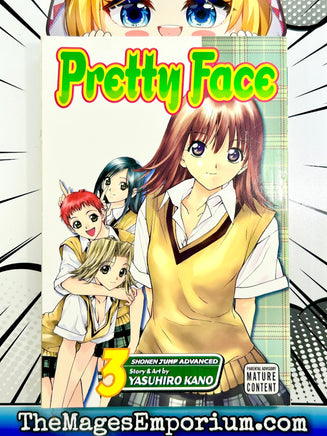 Pretty Face Vol 3 - The Mage's Emporium Viz Media 2312 copydes Used English Manga Japanese Style Comic Book