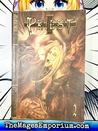 Priest Vol 2 - The Mage's Emporium Tokyopop Used English Manga Japanese Style Comic Book