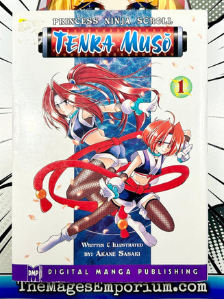 Princess Ninja Scroll Tenra Muso Vol 1 - The Mage's Emporium DMP 2312 copydes Used English Manga Japanese Style Comic Book