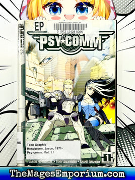 Psy Comm Vol 1 Ex Library - The Mage's Emporium The Mage's Emporium Missing Author Used English Manga Japanese Style Comic Book