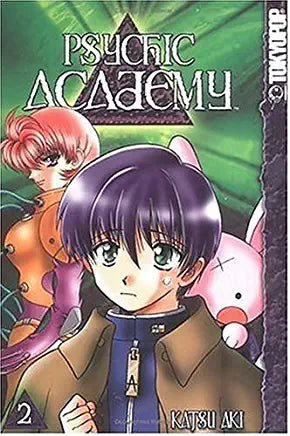 Psychic Academy Vol 2 - The Mage's Emporium Tokyopop Comedy Sci-Fi Teen Used English Manga Japanese Style Comic Book