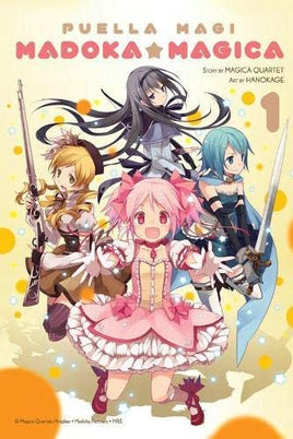 Puella Magi Madoka Magica Vol 1 - The Mage's Emporium The Mage's Emporium Manga Older Teen Yen Press Used English Manga Japanese Style Comic Book