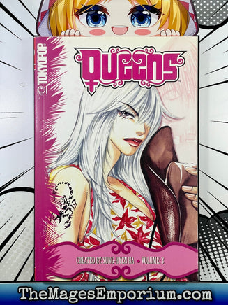 Queens Vol 3 - The Mage's Emporium Tokyopop Comedy Older Teen Romance Used English Manga Japanese Style Comic Book