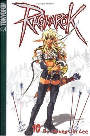 Ragnarok Vol 10 - The Mage's Emporium Tokyopop Fantasy Teen Used English Manga Japanese Style Comic Book