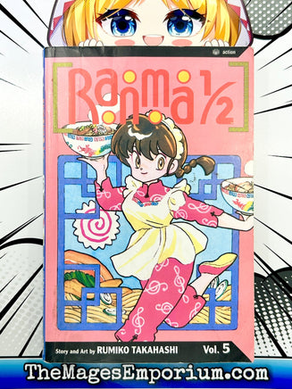 Ranma 1/2 Vol 5 - The Mage's Emporium Viz Media Missing Author Used English Manga Japanese Style Comic Book