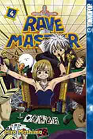 Rave Master Vol 4 - The Mage's Emporium Tokyopop Action Adventure Youth Used English Manga Japanese Style Comic Book