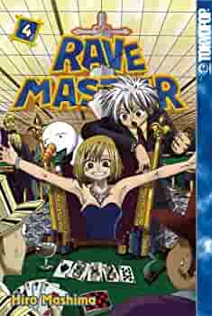 Rave Master Vol 4 - The Mage's Emporium Tokyopop Action Adventure Youth Used English Manga Japanese Style Comic Book