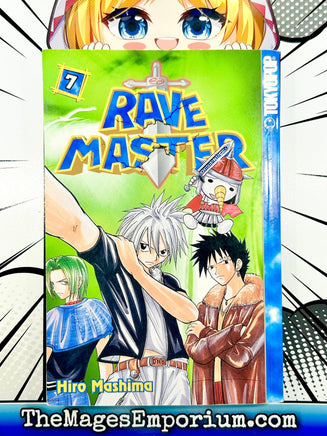 Rave Master Vol 7 - The Mage's Emporium Tokyopop Used English Manga Japanese Style Comic Book