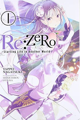 Re: Zero Starting Life in Another World Vol 1 - The Mage's Emporium The Mage's Emporium Light Novel Teen Yen Press Used English Manga Japanese Style Comic Book