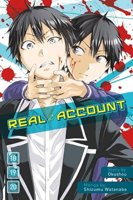 Real Account Vol 18-20 Omnibus - The Mage's Emporium Kodansha 2402 alltags description Used English Manga Japanese Style Comic Book
