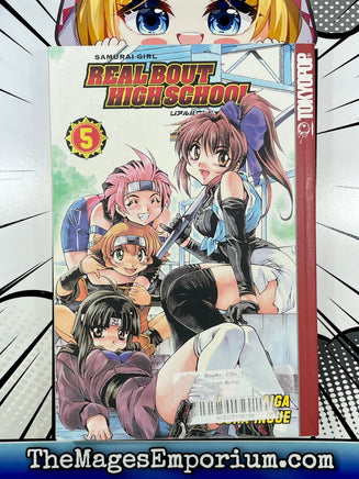 Real Bout High School Vol 5 - The Mage's Emporium Tokyopop Action Comedy Teen Used English Manga Japanese Style Comic Book