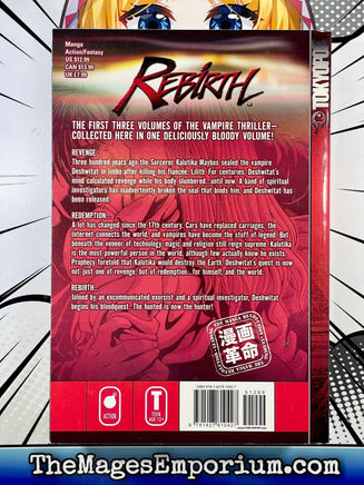 Rebirth Vol 1-3 Collection - The Mage's Emporium Tokyopop Action Fantasy Omnibus Used English Manga Japanese Style Comic Book