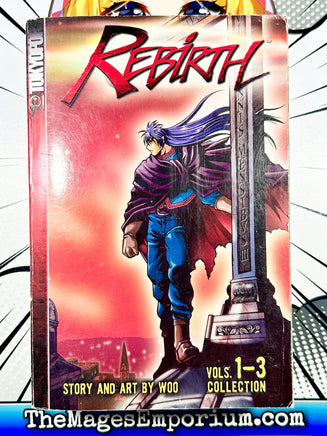 Rebirth Vol 1-3 Omnibus - The Mage's Emporium Tokyopop 2312 alltags description Used English Manga Japanese Style Comic Book