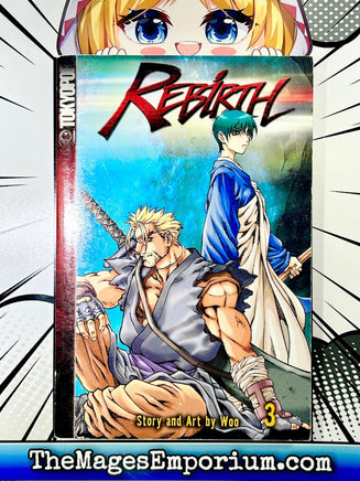 Rebirth Vol 3 - The Mage's Emporium Tokyopop Missing Author Used English Manga Japanese Style Comic Book