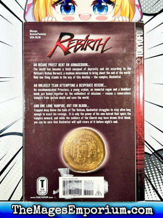 Rebirth Vol 4 - The Mage's Emporium Tokyopop 2312 copydes Used English Manga Japanese Style Comic Book