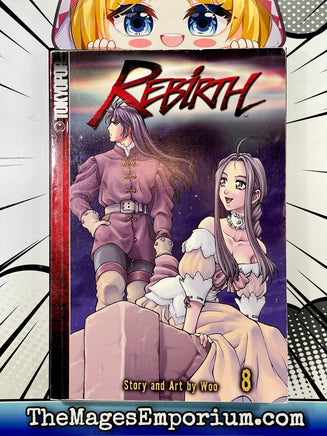 Rebirth Vol 8 - The Mage's Emporium Tokyopop Action Fantasy Teen Used English Manga Japanese Style Comic Book