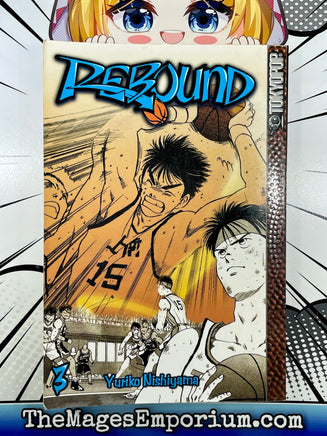 Rebound Vol 3 - The Mage's Emporium Tokyopop Action Sports Youth Used English Manga Japanese Style Comic Book