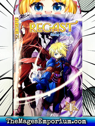 Recast Vol 1 - The Mage's Emporium Tokyopop Used English Manga Japanese Style Comic Book