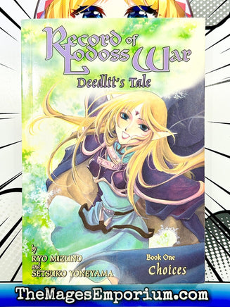Record of Lodoss War Deedlits Tale Vol 1 - The Mage's Emporium CPM Used English Manga Japanese Style Comic Book