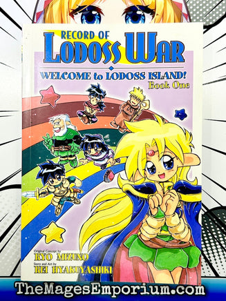 Record of Lodoss War Welcome to Lodoss Island Vol 1 - The Mage's Emporium CPM Used English Manga Japanese Style Comic Book