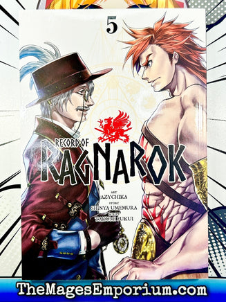 Record of Ragnarok Vol 5 - The Mage's Emporium Viz Media 2401 copydes Used English Manga Japanese Style Comic Book