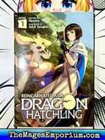 Reincarnated as a Dragon Hatchling Vol 1 - The Mage's Emporium Seven Seas Missing Author Need all tags Used English Light Novel Japanese Style Comic Book