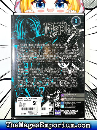 Replica Vol 3 - The Mage's Emporium DMP 3-6 action add barcode Used English Manga Japanese Style Comic Book