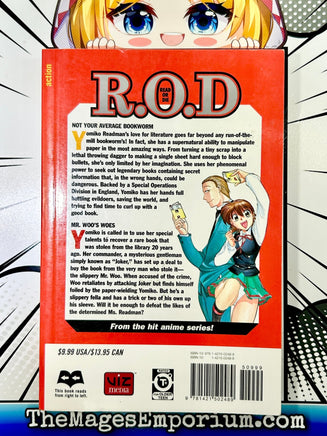 R.O.D. Vol 1 - The Mage's Emporium Viz Media Missing Author Used English Manga Japanese Style Comic Book