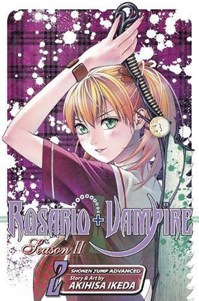 Rosario + Vampire Season 2 Vol 2 - The Mage's Emporium Viz Media 3-6 add barcode english Used English Manga Japanese Style Comic Book
