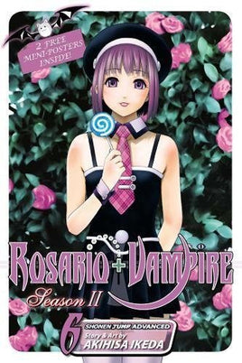 Rosario + Vampire Season 2 Vol 6 - The Mage's Emporium Viz Media Used English Manga Japanese Style Comic Book