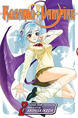 Rosario + Vampire Vol 2 - The Mage's Emporium Viz Media 2402 alltags description Used English Manga Japanese Style Comic Book