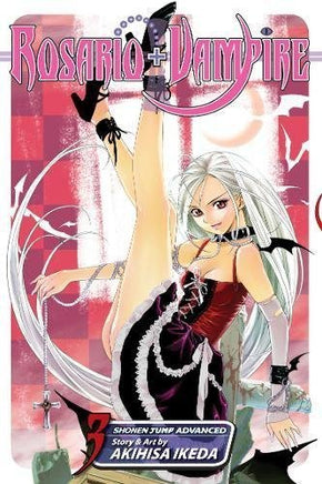 Rosario + Vampire Vol 3 - The Mage's Emporium Viz Media Used English Japanese Style Comic Book