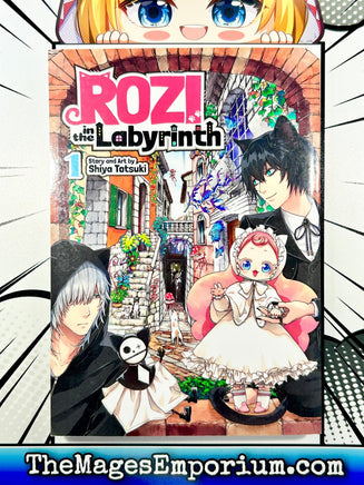 Rozi in the Labyrinth Vol 1 - The Mage's Emporium Yen Press 2401 bis5 copydes Used English Manga Japanese Style Comic Book