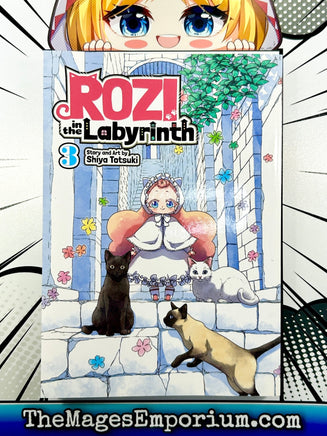 Rozi in the Labyrinth Vol 3 - The Mage's Emporium Seven Seas 2402 alltags description Used English Manga Japanese Style Comic Book