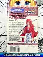 Rurouni Kenshin Vol 3 - The Mage's Emporium Viz Media Missing Author Used English Manga Japanese Style Comic Book