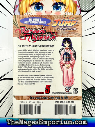 Rurouni Kenshin Vol 5 - The Mage's Emporium Viz Media Used English Manga Japanese Style Comic Book