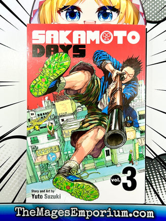 Sakamoto Days Vol 3 - The Mage's Emporium Viz Media Missing Author Used English Manga Japanese Style Comic Book