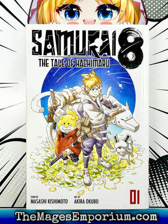 Samurai 8 The Tale of Hachimaru Vol 1 - The Mage's Emporium Viz Media 2311 copydes Used English Manga Japanese Style Comic Book
