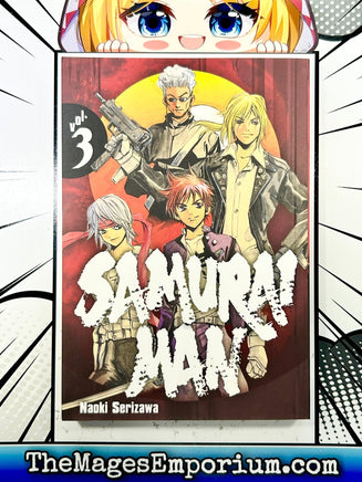 Samurai Man Vol 3 - The Mage's Emporium Anime Works Action English Older Teen Used English Manga Japanese Style Comic Book