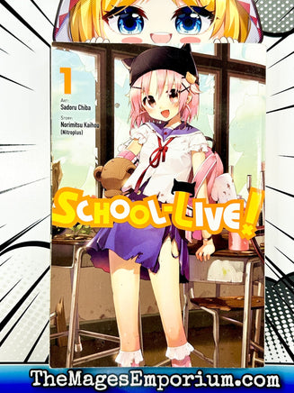 School-Live! Vol 1 - The Mage's Emporium Yen Press 2311 description Used English Manga Japanese Style Comic Book