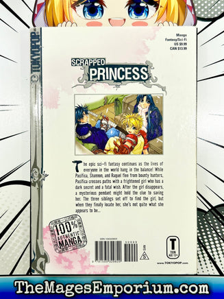 Scrapped Princess Vol 2 - The Mage's Emporium Tokyopop english fantasy manga Used English Manga Japanese Style Comic Book