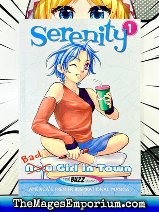 Serenity Vol 1 Bad Girl in Town - The Mage's Emporium Real Buzz Studios English Romance Youth Used English Manga Japanese Style Comic Book