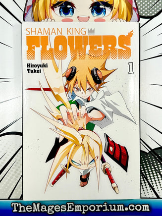 Shaman King Flowers Vol 1 - The Mage's Emporium Kodansha 2312 copydes Used English Manga Japanese Style Comic Book