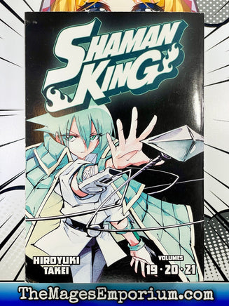 Shaman King Omnibus Vol 19-21 - The Mage's Emporium Viz Media add barcode english in-stock Used English Manga Japanese Style Comic Book