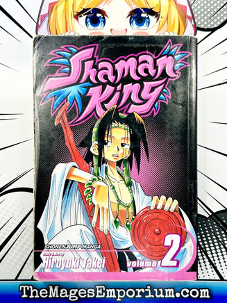 Shaman King Vol 2 - The Mage's Emporium Viz Media Used English Japanese Style Comic Book