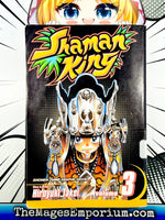 Shaman King Vol 3 Ex Library - The Mage's Emporium Viz Media 2312 alltags description Used English Manga Japanese Style Comic Book