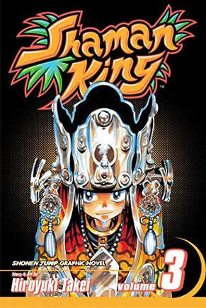 Shaman King Vol 3 Ex Library - The Mage's Emporium Viz Media 2312 alltags description Used English Manga Japanese Style Comic Book