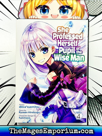 She Professed Herself Pupil of the Wise Man Vol 4 Manga - The Mage's Emporium Seven Seas 2402 alltags description Used English Manga Japanese Style Comic Book